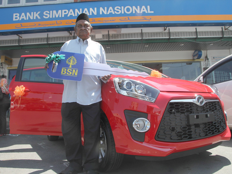 Petani Tak Sangka Menang Perodua Axia Cabutan SSP BSN 