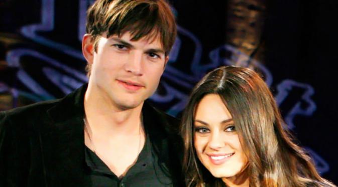 Ashton Kutcher dan Mila Kunis