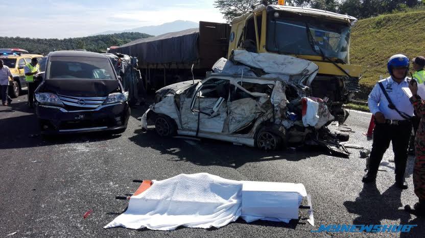 Suami Mangsa Cerita Detik Kemalangan 16 Kenderaan