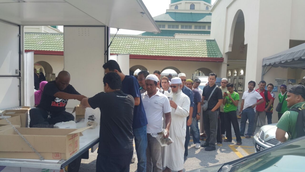 Kempen Bubur Lambuk TV Alhijrah di PRK Sungai Besar