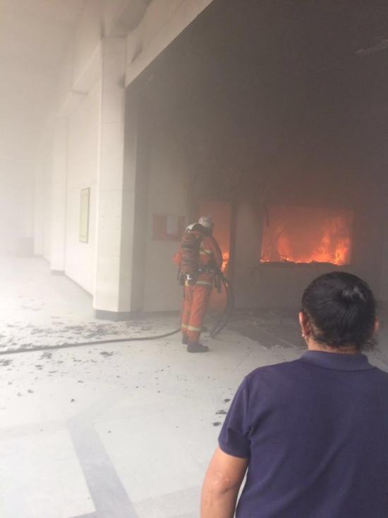 Video: Masjid Negeri Selangor Terbakar Selepas Solat Jumaat