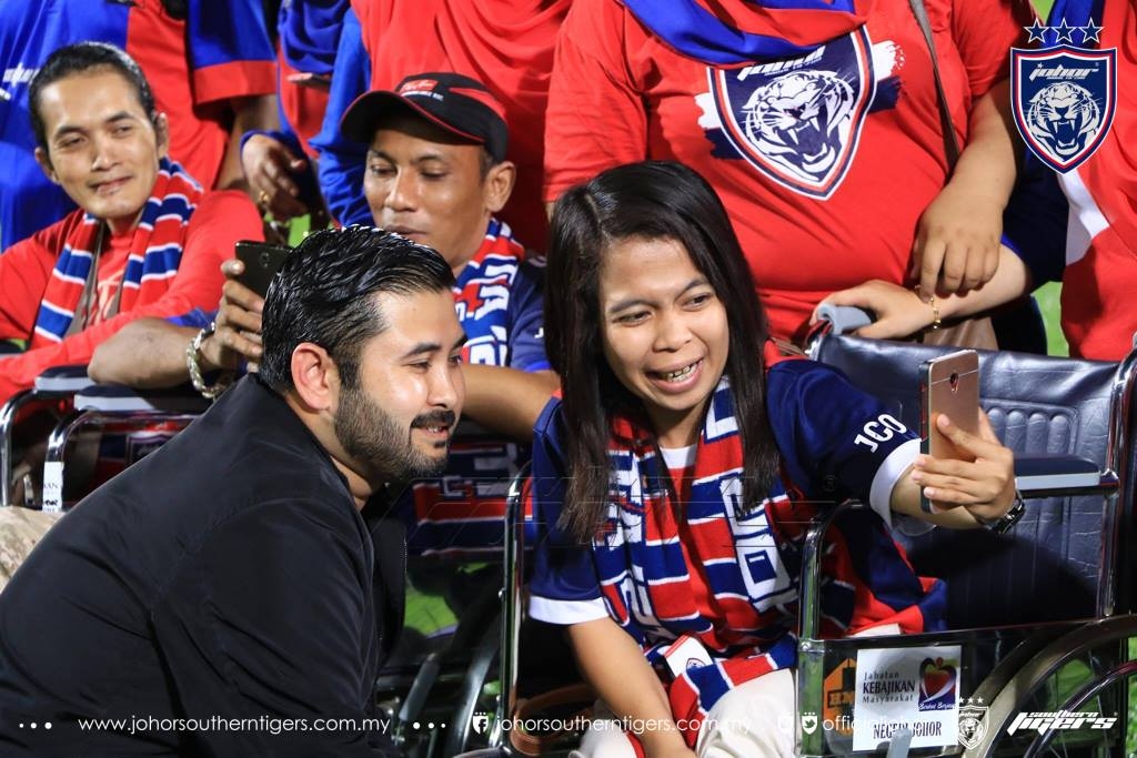 TMJ Tunai Impian Kanak-Kanak Buta Di Stadium Larkin