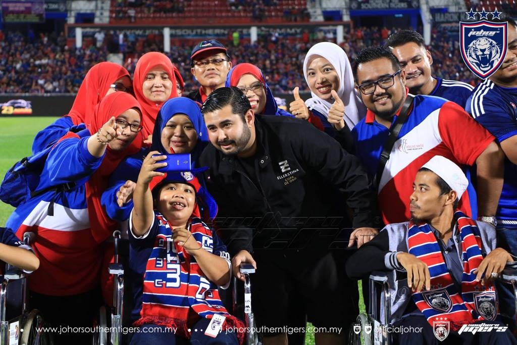 TMJ Tunai Impian Kanak-Kanak Buta Di Stadium Larkin