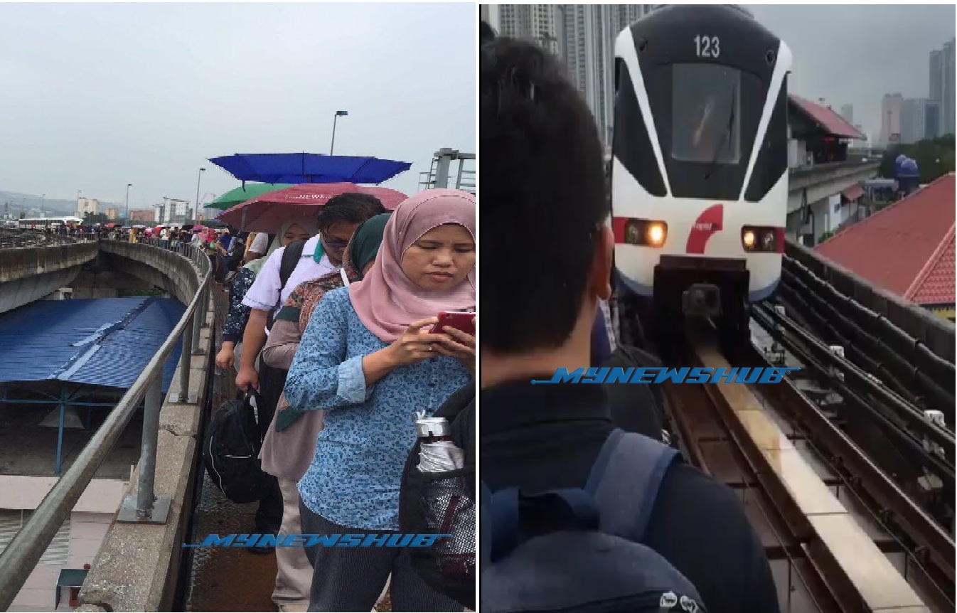 Apa Nak Jadi? Perkhidmatan LRT Tergendala Lagi