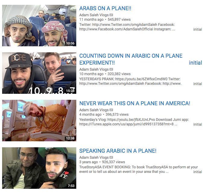 Adam Saleh Popular Dengan Video Prankster Dalam Pesawat