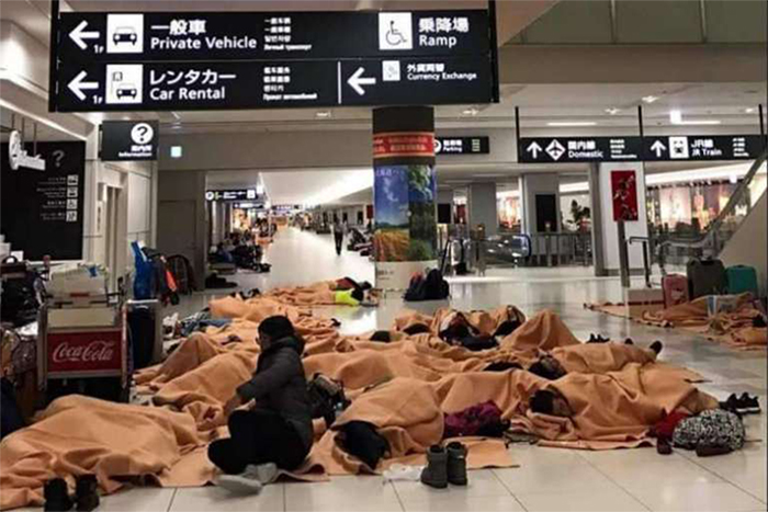 Viral Pelancong China Belasah Staf Airport Hokkaido