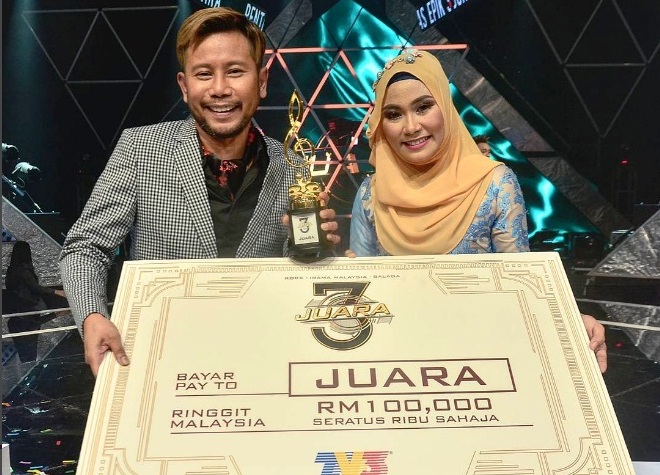 Salma Ungguli 'Pentas 3 Juara', Bawa Pulang RM100k