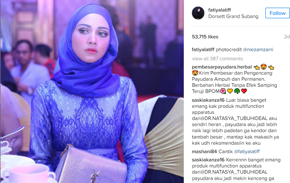 Fesyen Ketat, Tudung Singkat Fathia Dicemuh Netizen