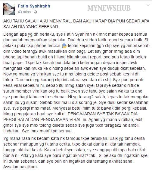 Wanita Ini Malu Besar Salah Tuduh Lelaki Skodeng Dia