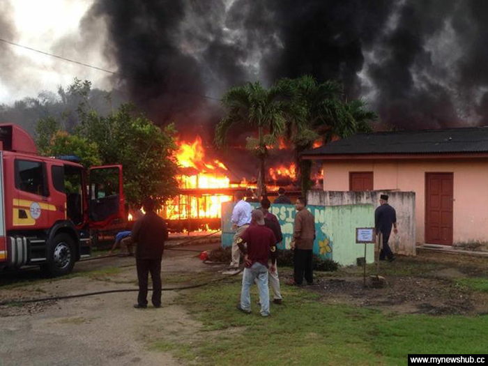 Asrama Wanita Sekolah Agama Musnah Terbakar