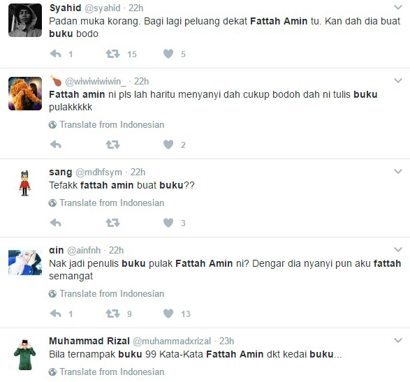 Netizen Kecam Buku Fattah 'Bangang' Dan Penuh Selfie