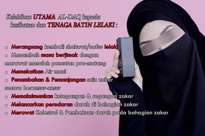 Netizen Kutuk Wanita Niqab Jual Produk Ubat Kuat - MYNEWSHUB
