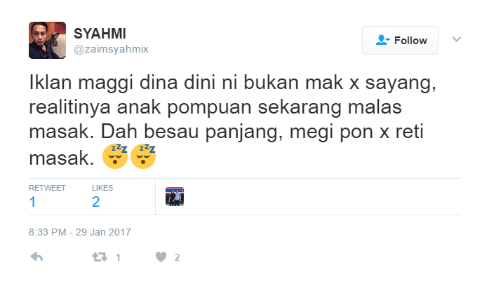 Iklan Maggi 'Anak Dara Pemalas' Dikritik Netizen