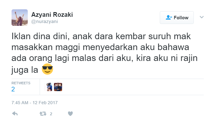 Iklan Maggi 'Anak Dara Pemalas' Dikritik Netizen