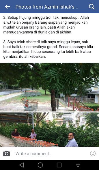 Kisah 4 Sahabat Pulangkan Troli Alamanda Putrajaya