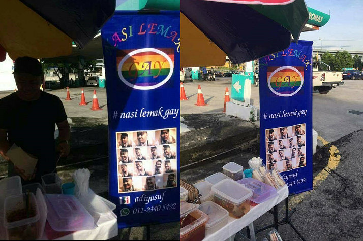 Nasi Lemak Gay Gulung Tikar Sementara?