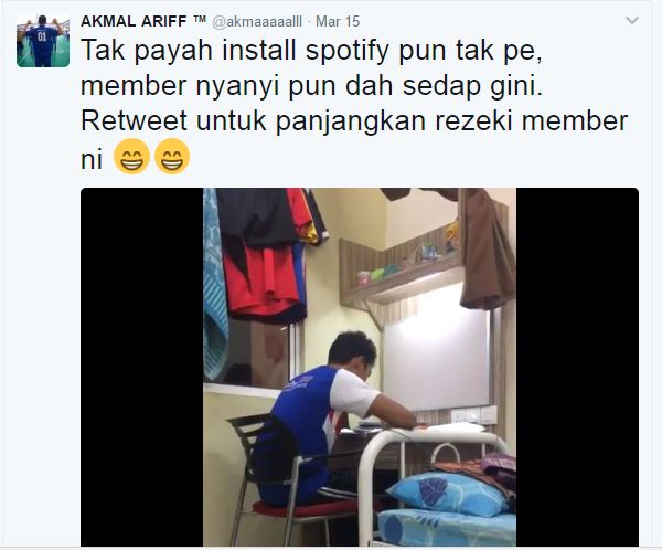 Siswa Nyanyi Ketika Ulangkaji Tular Di Twitter