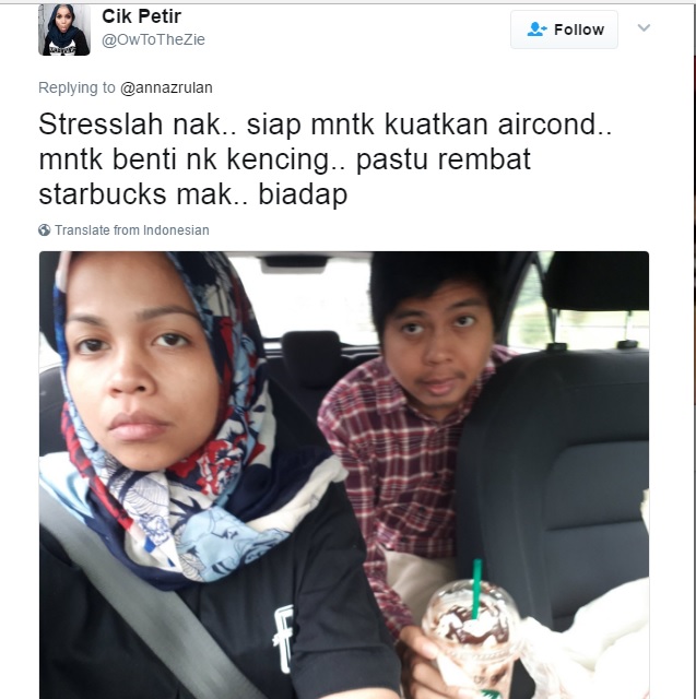 Isteri Buat 'Muka' Suami Jadi Penumpang Uber