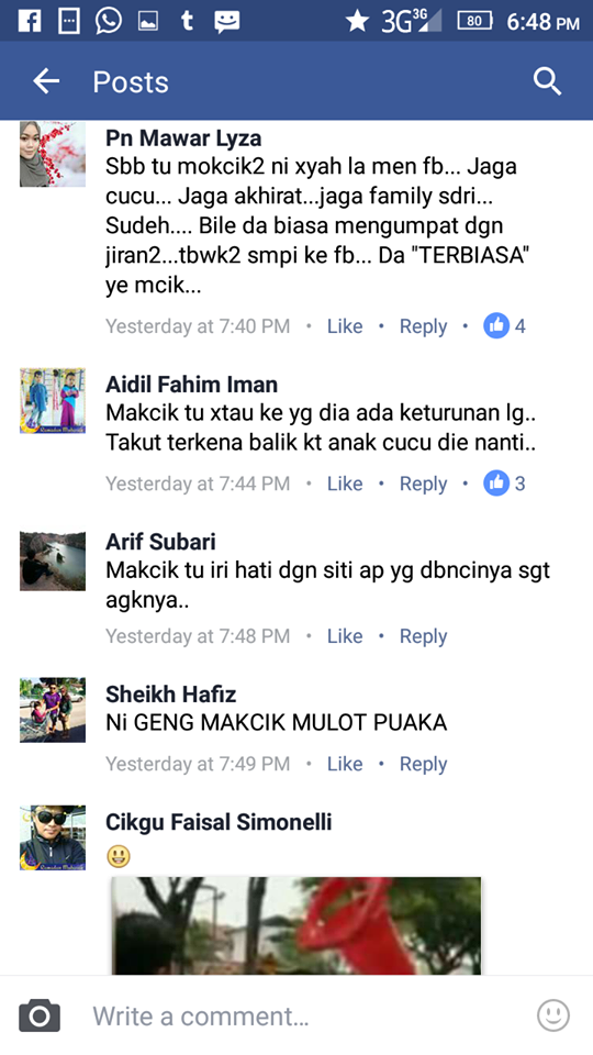 "Cantik Pun Tak Guna Kalau Mandul" - Siti Dihina Mak Cik FB