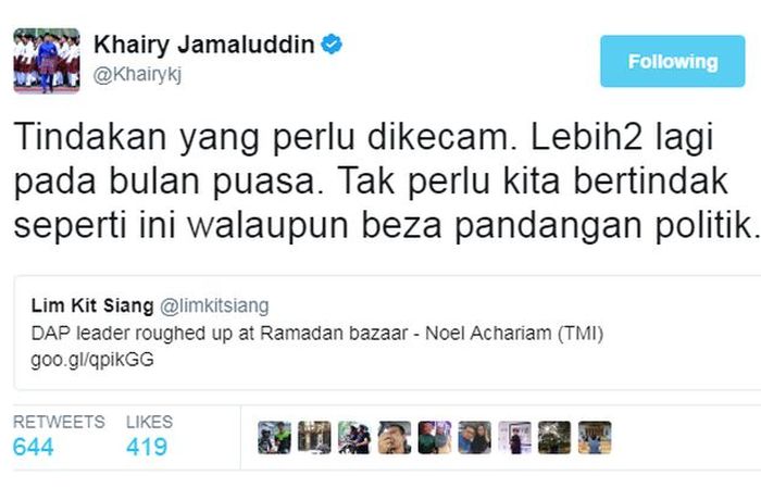 Tindakan Tak Selaras Dengan Semangat Ramadan – PKR