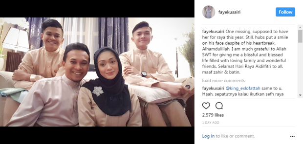 Mahu Jaga Anak, Elly Mazlein Sindir Azmi, Faye Di IG