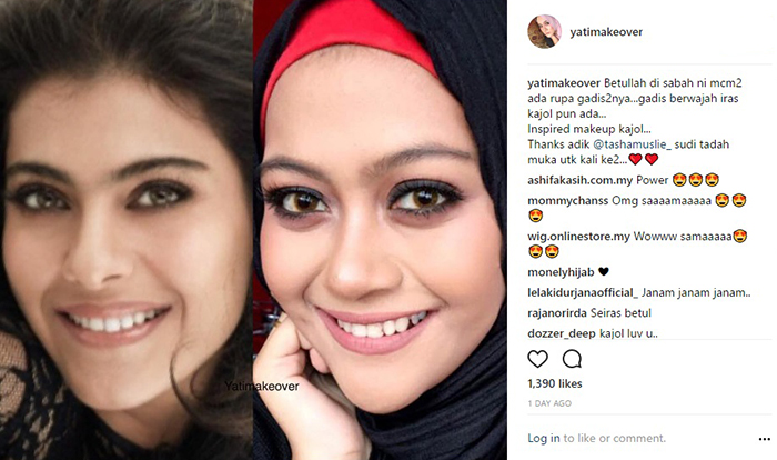 Gadis Dari Sabah Digelar Kembar Kajol