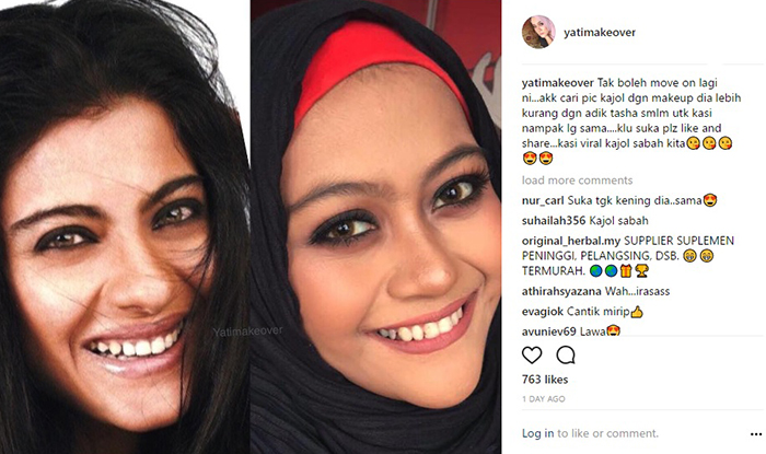 Gadis Dari Sabah Digelar Kembar Kajol