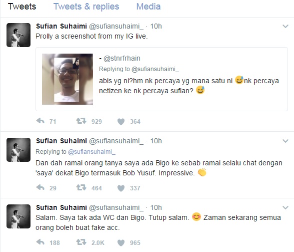 Sufian Suhaimi Kantoi Kacau Isteri Orang?