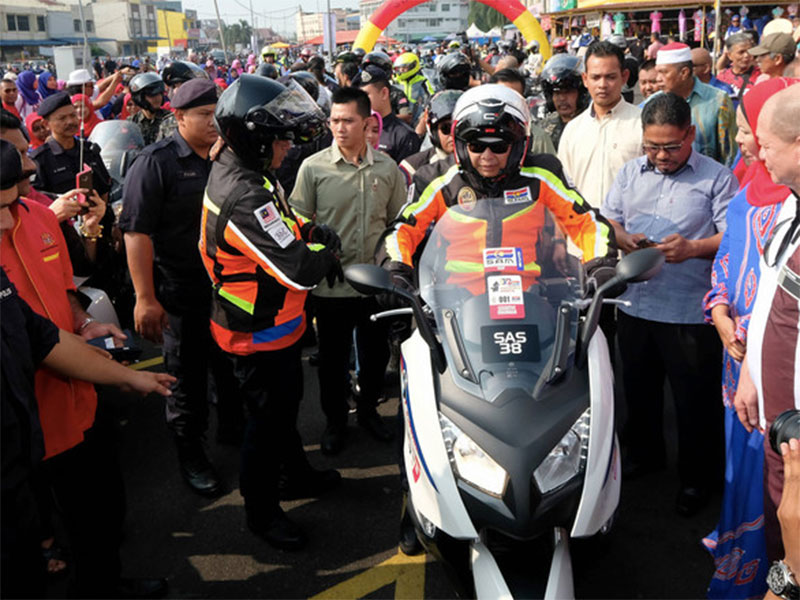 TPM Sertai Konvoi Motosikal PDRM Di Tanjung Karang « MYNEWSHUB