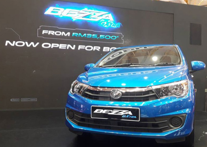 Perodua Perkenal Model Baharu Bezza GXtra - MYNEWSHUB