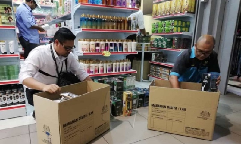 Jabatan Kesihatan P. Pinang Serbu Pemborong Produk - MYNEWSHUB