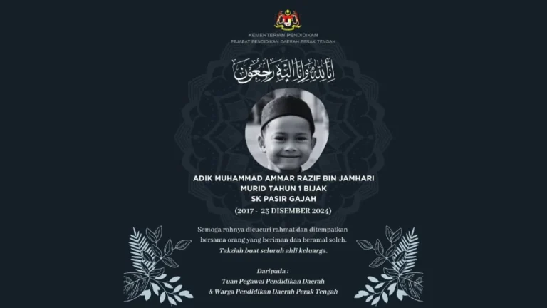 Budak 7 Tahun Lemas Dalam Tali Air