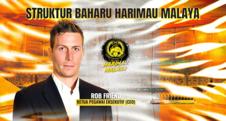 Rob Friend Dilantik CEO Harimau Malaya