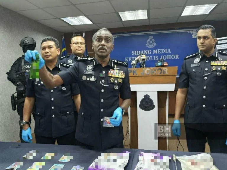 Polis Tahan Pasangan Kekasih, Rampas 14kg Dadah Bernilai RM2.4 Juta